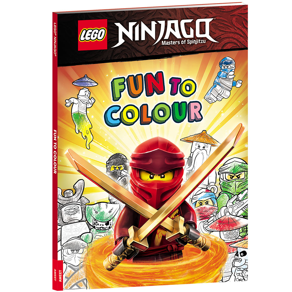 tekst stem luisteraar LEGO® NINJAGO® Fun To Colour - AMEET